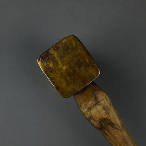 Handmade one-off bronze hammer