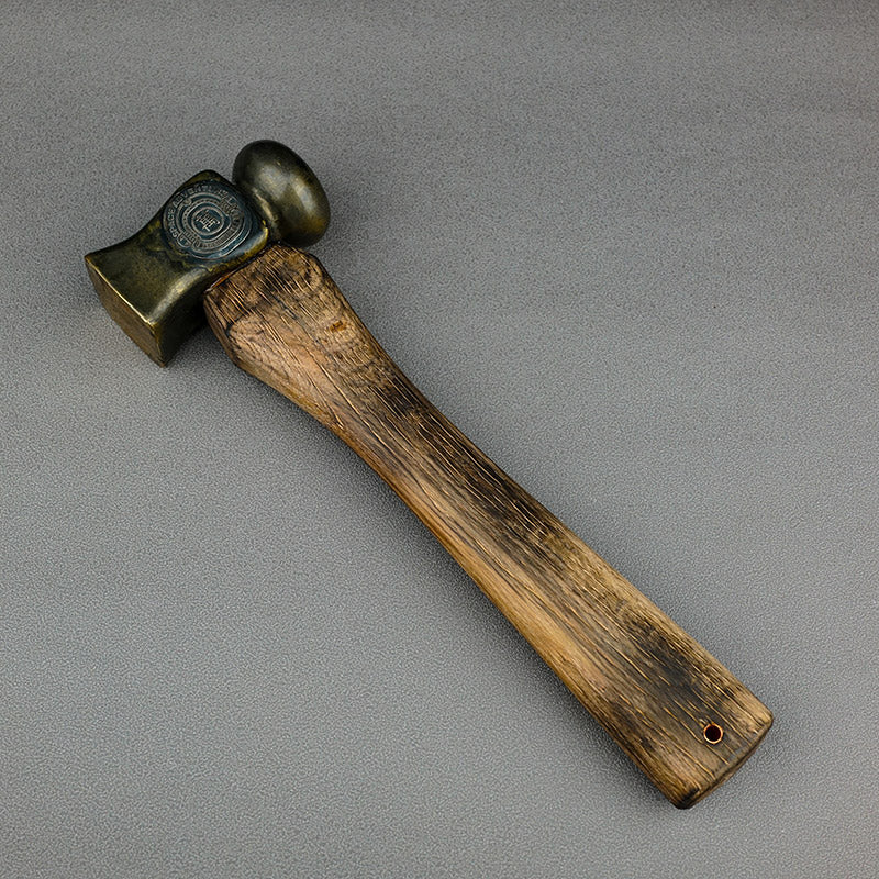 Handmade one-off bronze hammer