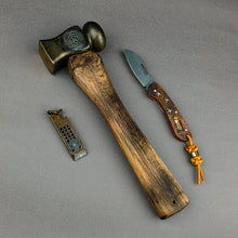 Load image into Gallery viewer, Handmade one-off bronze hammer