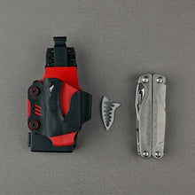 Load image into Gallery viewer, Handmade Shark NEN TTi/TTi plus Quick-pull Kydex Sheath Waist Clip Toolkit Sheath