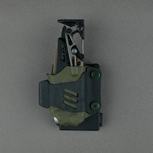 Load image into Gallery viewer, Handmade MUT/MUT EOD Quick-pull Kydex Sheath Waist Clip Toolkit Flashlight Sheath