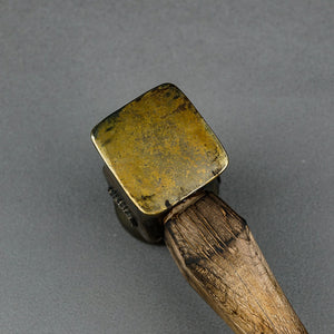 Handmade one-off bronze hammer